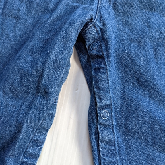 VINTAGE Buster Brown embroidered denim bib overall - Picture 10 of 10